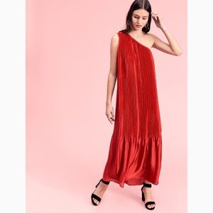 Free People Chelsea Pleated Gown